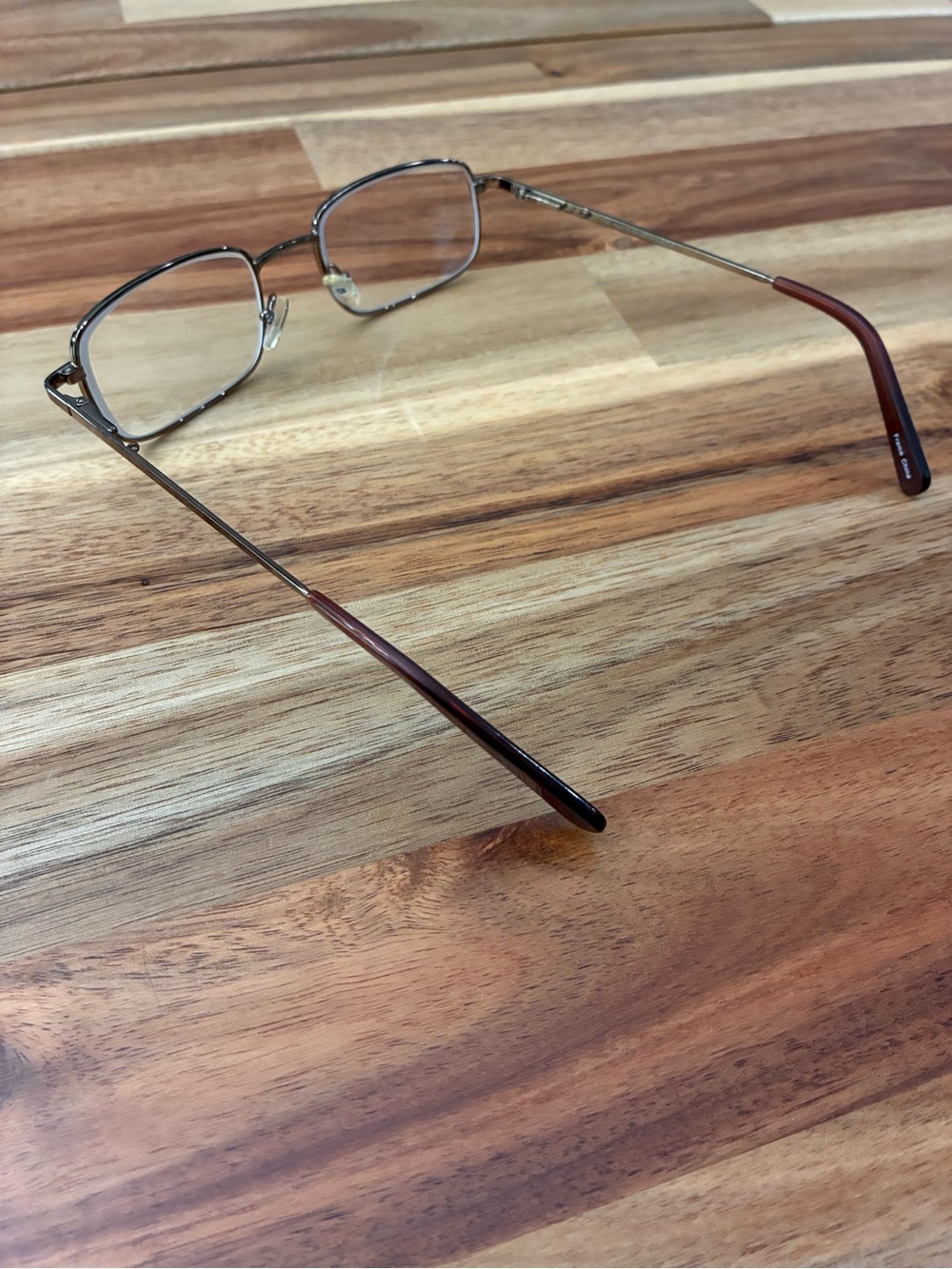 Hilco SG302 Bronze Men’s Eyeglasses Glasses Frames Rectangle Metal Rim 52-19-140 - Picture 5 of 12